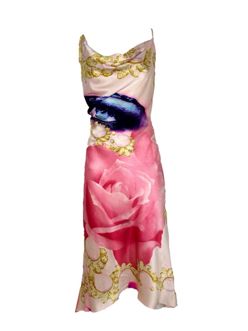 Roberto Cavalli 2001 midi dress